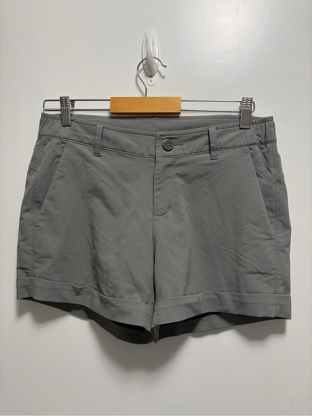 Free Fly Women's Utility Shorts in Gray Size Small